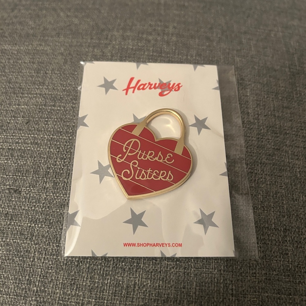 Harvey’s Purse Sisters Pin